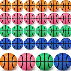 Mini Basketball Party Favors – Stress Balls – Assorted Colors – Foam Sports Party Favors – Item #5842
