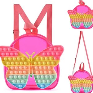 Butterfly Pop Fidget Backpack – Coverts to Crossbody – Item #5620