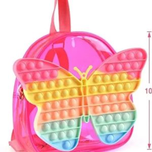 Butterfly Pop Fidget Backpack – Coverts to Crossbody – Item #5620