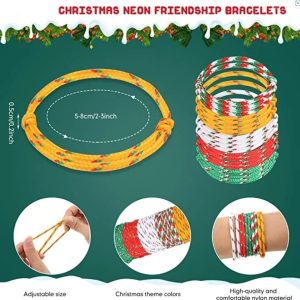 1080 Pcs Friendship Bracelets – Nylon Adjustable Woven Rope Bracelets – 5 Assorted Colors – Item #5769