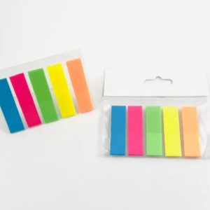 Sticky Notes, Flags & Tabs – 6 Different Colors – Peggable Packaging – Item #5641