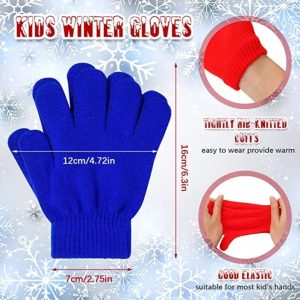 160 Pairs of Kids Gloves Knitted Gloves – 5 Different Colors – Item #5747