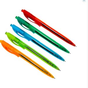 Grace Super Glide Pens – Translucent – Black Ink – Assorted Colors – Item #5864-29989