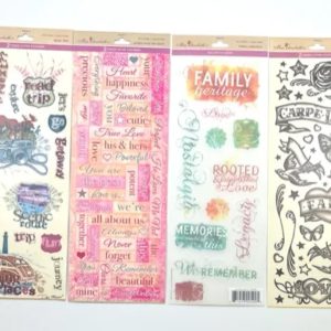 Miss Elizabeth’s Assorted Sticker Sheets – 16 different Assorted – Item #914307