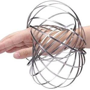 Magical Arm Rings – Stainless Steel Magic Ring Bracelet Toy – Item #5897
