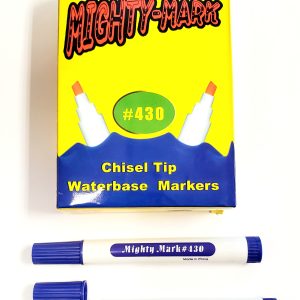 Mighty-Mark 12-Pack Purple Chisel Tip Highlighter Markers – Waterbase – Item #5052