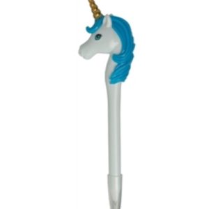 Fun Unicorn Pen – Measures 6.5″ x 1.5″ – Blue – Item #5923-2450833