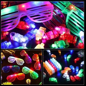 792 Piece LED Shutter Sunglasses & Finger Lights Set – 108 Glasses and 612 Finger Lights – Item #5735