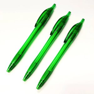 Javalina Revive Green Translucent Plastic Pens – Black Ink – Item #5687