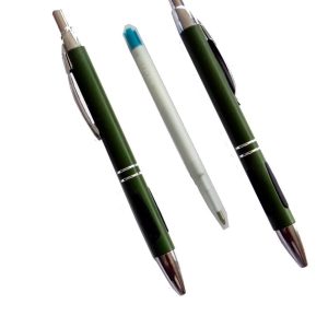 Vienna Rhine Metal Pen – Army Green Matte Finish – Jumbo Ink Supply