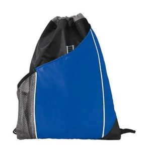 Blue – Koozie Sidecar Non-Woven Drawstring Backpack – Item #AP5310blue