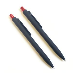 Twilight Super Glide Pen – Matt Black Body – Blue Ink – Assorted Colors – Item #5791-47464