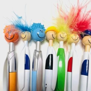 Misprint Fun Novelty Character Plastic Pens - Item #5957