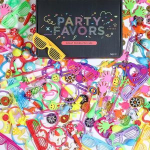 Party Favors Toys – Bulk Assortment for Birthday Carnival Prizes Classroom Rewards Pinata Filler – Item #6192