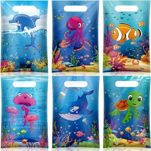 Sea Animals Bags Gift Bags Goodie Bags – 6.5 x 9.8″ – Item #6236