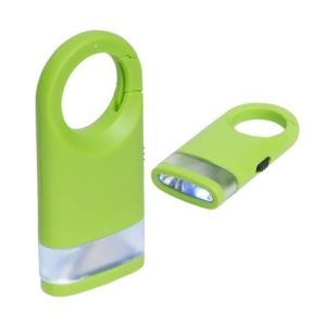 Bandit LED Carabiner Flashlight – 3 Bulb Light – Lime – Item #6283 FA5124-GNLM
